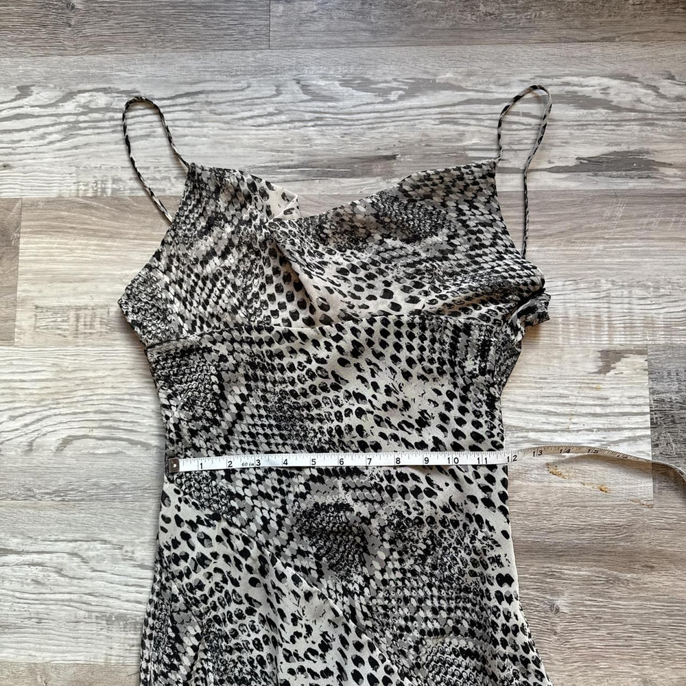 ZARA ZARA LONG ANIMAL PRINT MAXI DRESS - SIZE XS - BRAND NEW WITH TAG - Picture 3 of 8